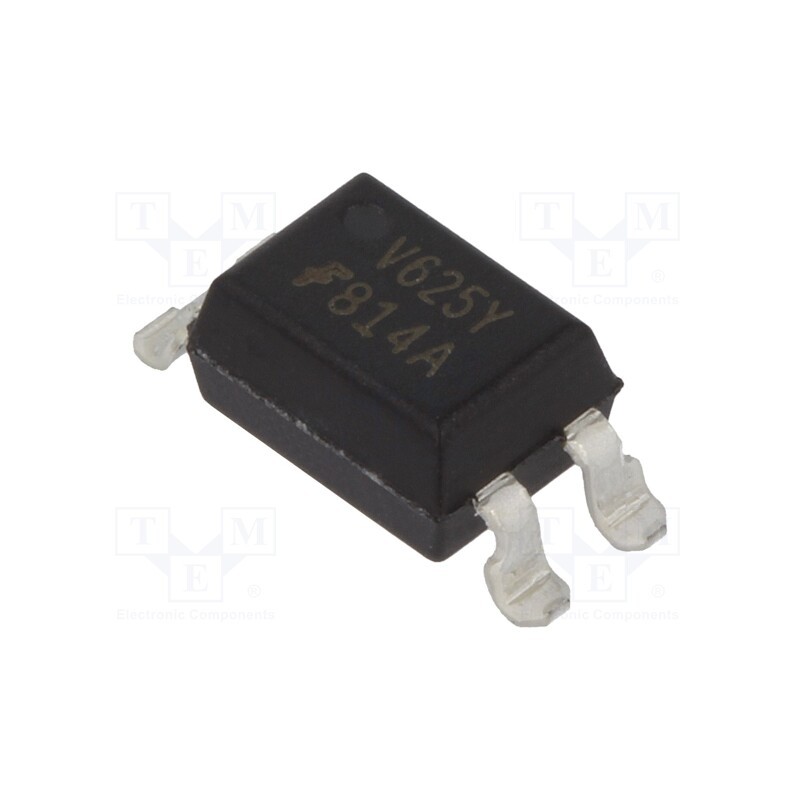 2 pcs x ONSEMI - FOD814A3SD - Optocoupler, SMD, Ch: 1, OUT: transistor, Uinsul: 5kV, Uce: 70V