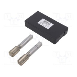 1 set x Vu00d6LKEL - 26356 - Tap, high speed steel grounded HSS-G, M14, 1.5, 70mm, 9mm, 2pcs.