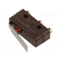 1 pcs x HONEYWELL - 111SM1 - Microswitch SNAP ACTION, 5A/250VAC, 5A/28VDC, with lever, SPDT