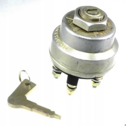 Ignition lock with key metal nut t 25 t 25a