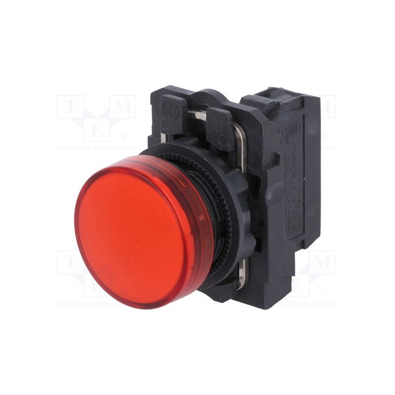 1 pcs x SCHNEIDER ELECTRIC - XB5AVM4 - Control lamp, 22mm, Harmony XB5, -25÷70°C, Illumin: ZBVM, Ø22mm