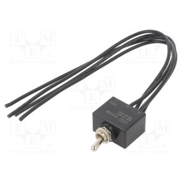 1 pcs x SWITCH COMPONENTS - TB1-2A-DC-WW - Switch: toggle, Pos: 2, DPST, ON-OFF, 25A/12VDC, Leads: leads 305mm