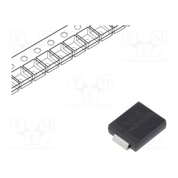 10 pcs x LUGUANG ELECTRONIC - MURS160 - Diode: rectifying, SMD, 600V, 1A, 50ns, SMB, Ufmax: 1.25V, Ifsm: 35A