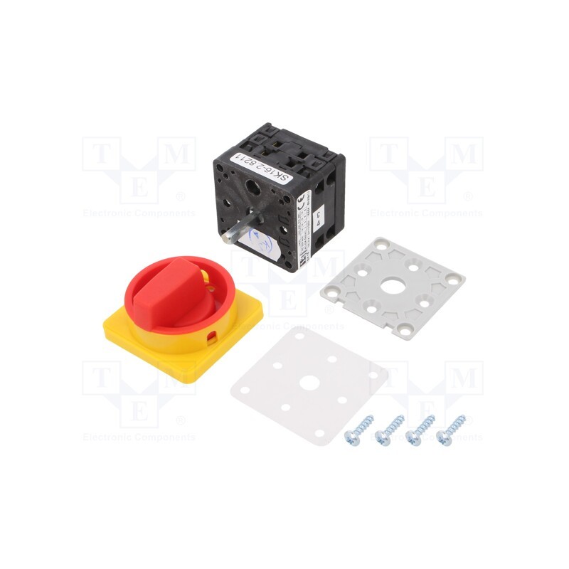 1 pcs x SPAMEL - SK16-2.8211\P08 - Switch: cam switch, Stabl.pos: 2, 16A, 0-1, for building in, Pos: 2