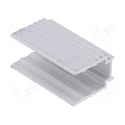 2 pcs x FOSE - NL1023-U - Holder, aluminium