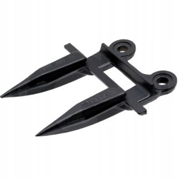 Double bayonets, reinforced cutting head area