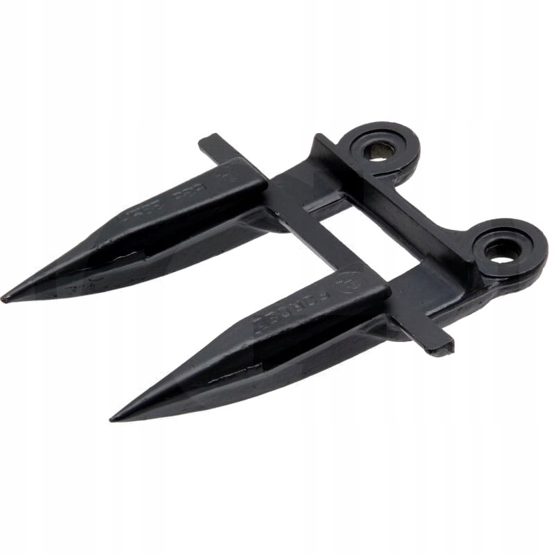 Double bayonets, reinforced cutting head area