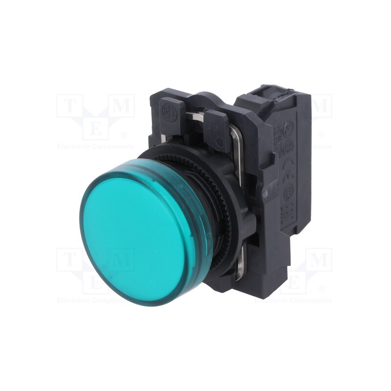 1 pcs x SCHNEIDER ELECTRIC - XB5AVM3 - Control lamp, 22mm, Harmony XB5, -25÷70°C, Illumin: ZBVM, Ø22mm