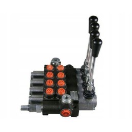 Four-section hydraulic distributor, 40l