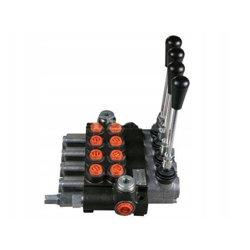 Four-section hydraulic distributor, 40l