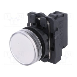 1 pcs x SCHNEIDER ELECTRIC - XB5AVM1 - Control lamp, 22mm, Harmony XB5, -25÷70°C, Illumin: ZBVM, Ø22mm