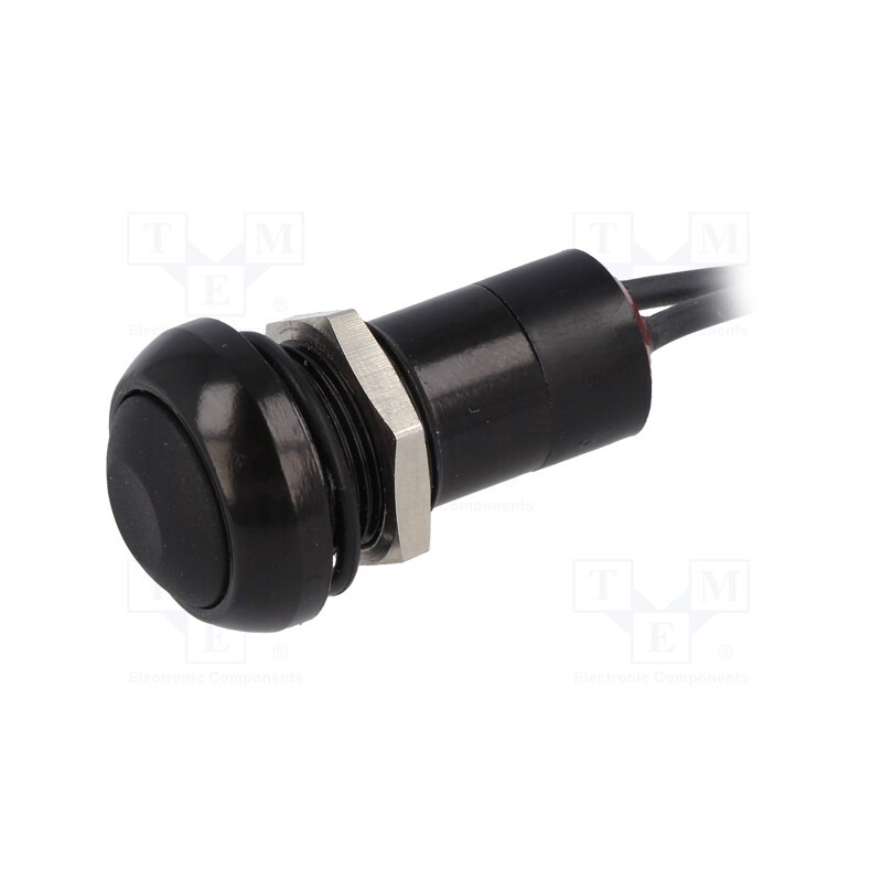 1 pcs x APEM - IPR1FAD2 - Switch: push-button, Pos: 2, SPST-NO, 2A/125VAC, OFF-ON, IP67