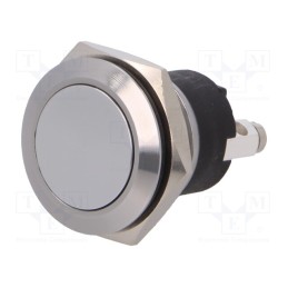 1 pcs x BULGIN - MPB037 - Switch: vandal resistant, Pos: 2, SPST, 1A/50VAC, 1A/50VDC, IP68