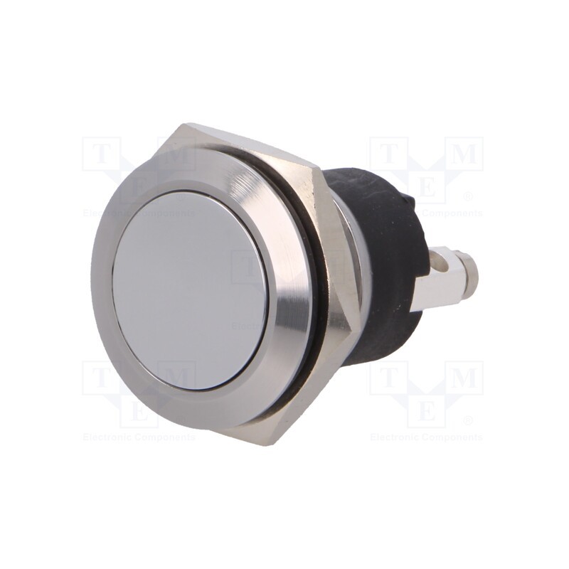 1 pcs x BULGIN - MPB037 - Switch: vandal resistant, Pos: 2, SPST, 1A/50VAC, 1A/50VDC, IP68