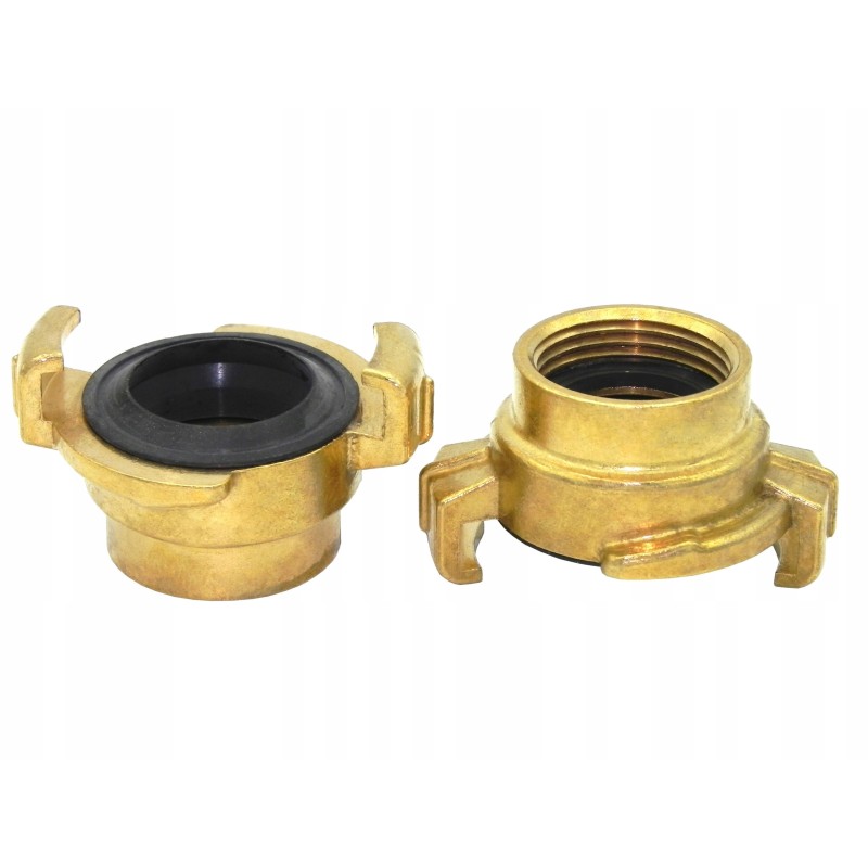 Claw connector with internal thread 3 4 brass