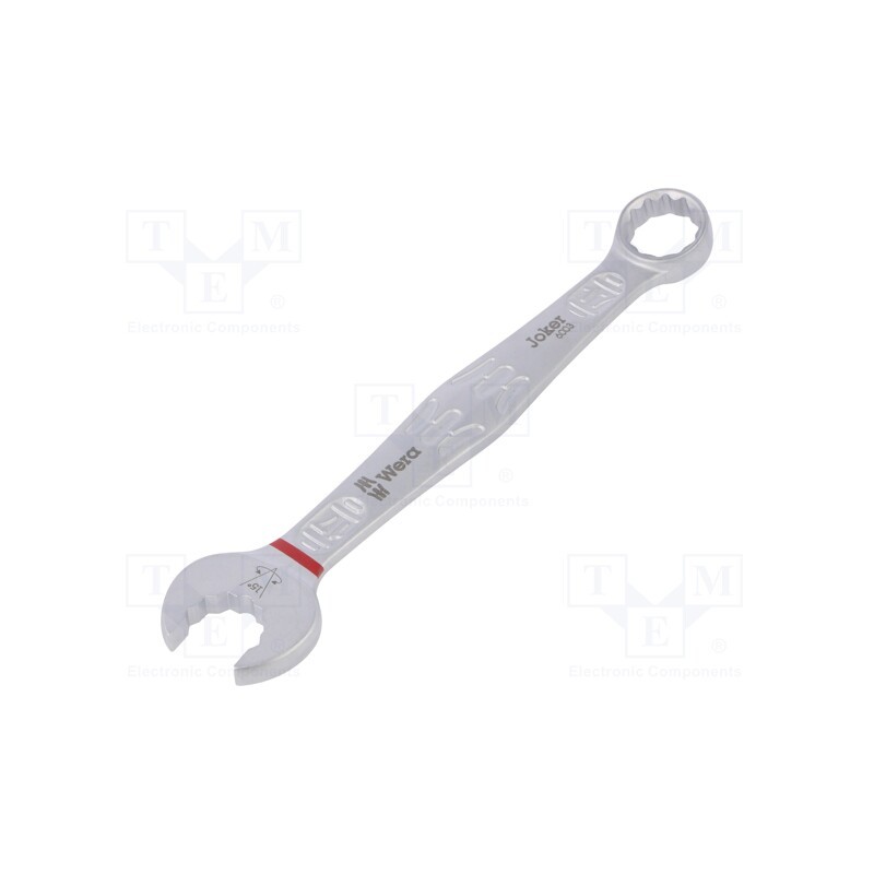 1 pcs x WERA - 5020208001 - Wrench, combination spanner, 17mm, steel, Joker 6003, L: 190mm