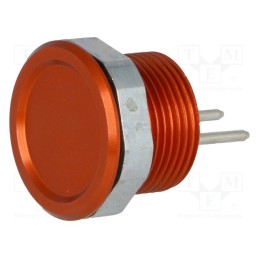 1 pcs x SCHURTER - 1241.2411.3 - Switch: piezoelectric, Pos: 2, SPST-NO, 0.1A/42VAC, 0.1A/60VDC