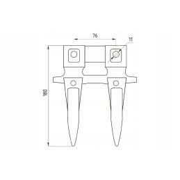 3020506002004 double header bayonet