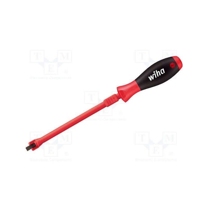 1 pcs x WIHA - 32868 - Screwdriver, slot, 3,0x0,5mm, SoftFinish®, Blade length: 100mm