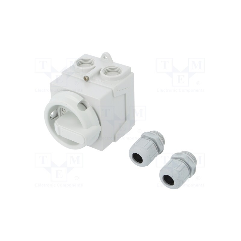 1 pcs x ABB - 1SCA138459R1001 - Switch: cam switch, Stabl.pos: 2, 20A, I-0, in housing, Poles: 4