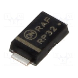 1 pcs x ONSEMI - NRVBAF440T3G - Diode: Schottky rectifying, SMD, 40V, 4A, SMA flat,