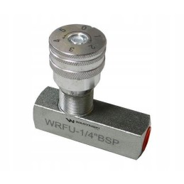 Restriction and non-return valve wrfu 90 1 4 bsp waryns