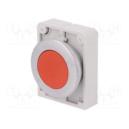 1 pcs x EATON ELECTRIC - M30C-FDR-R - Switch: push-button, 30mm, Stabl.pos: 2, red, none, IP67, RMQ-Titan