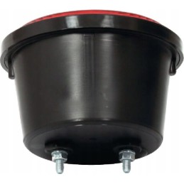 Round combined rear lamp fi 132mm right 12 24