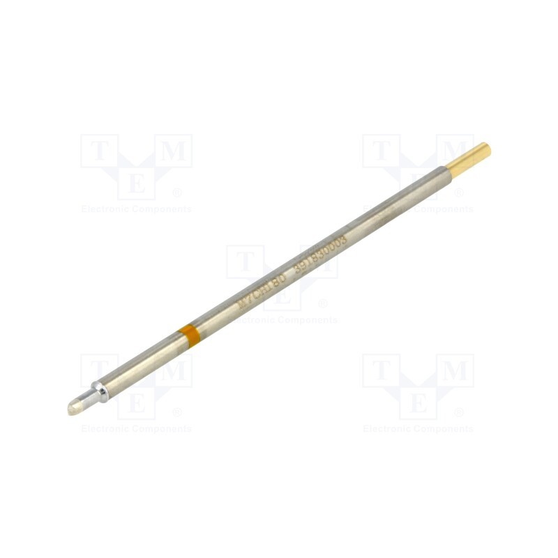 1 pcs x THERMALTRONICS - M7CH180 - Tip, chisel, 3mm, 350÷398°C, for soldering station, TMT-9000S-2