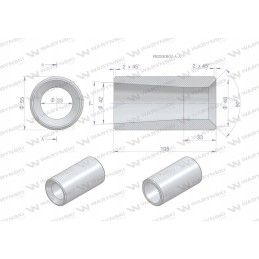 Front loader tine bushing 1200 rounds Warynski