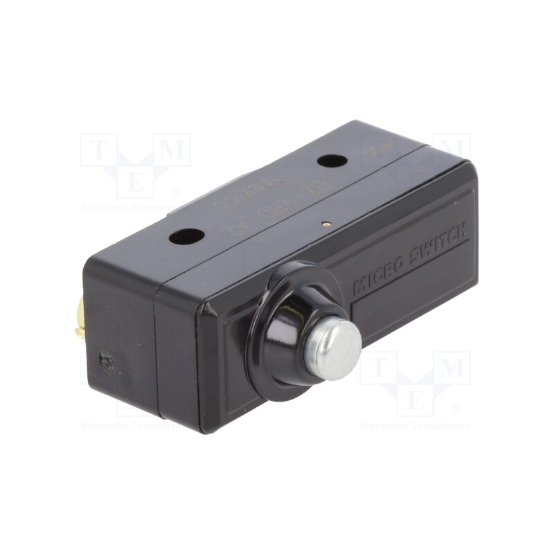1 pcs x HONEYWELL - BZ-2RD-A2 - Microswitch SNAP ACTION, 15A/250VAC, with pin, SPDT, ON-(ON)