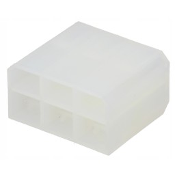Electric plug housing 6 pin 6 3mm