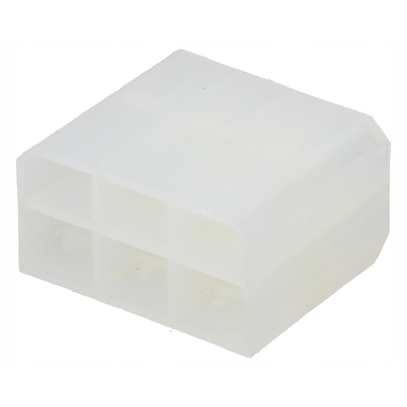 Electric plug housing 6 pin 6 3mm