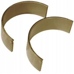 A pair of connecting rod bearings