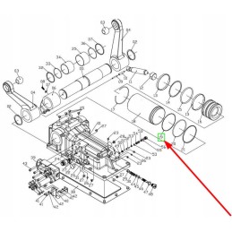 Tb3c551010034 retaining ring t2 g115