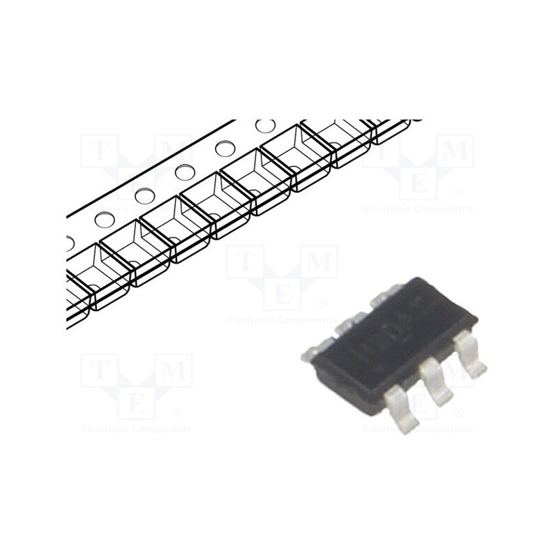 3 pcs x ALPHA & OMEGA SEMICONDUCTOR - AO6802 - Transistor: N-MOSFET x2, unipolar, 30V, 3A, 730mW, TSOP6