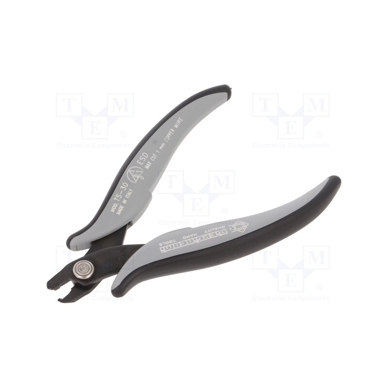1 pcs x PIERGIACOMI - TS 30D - Pliers, cutting, ESD, 138mm
