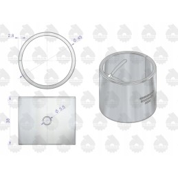 Connecting rod sleeve nominal n 0 00 c 385 original