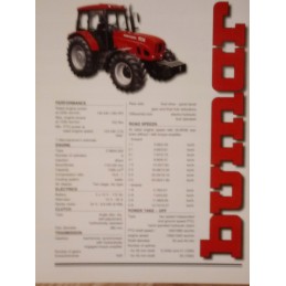 Brochure 1 pieces ursus 932 1014 1134 mf