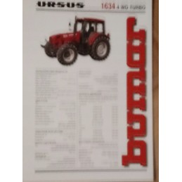 Brochure 1 pieces ursus 932 1014 1134 mf