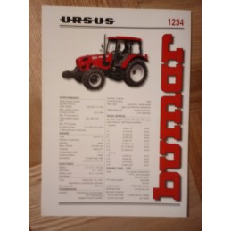 Brochure 1 pieces ursus 932 1014 1134 mf