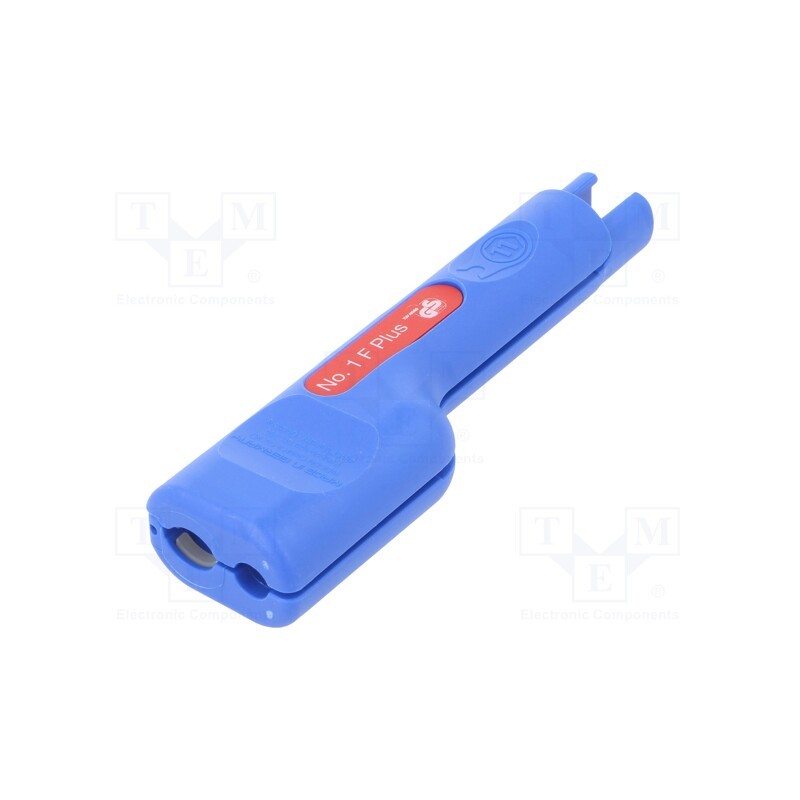 1 pcs x WEICON - NO 1 F PLUS - Stripping tool, Øcable: 6÷8mm, Wire: coaxial, Tool length: 125mm