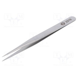 1 pcs x C.K - T2319 - Tweezers, 120mm, for precision works, Blade tip shape: sharp