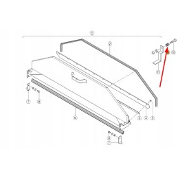 002155 0 drum cover spring 2 x 11 x 21mm