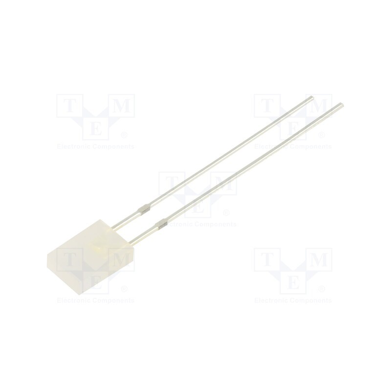 1 pcs x OPTOSUPPLY - OSW5YK71A2B - LED, rectangular, 6.95x4.8x4.95mm, white cold, 750÷1120mcd, 100°