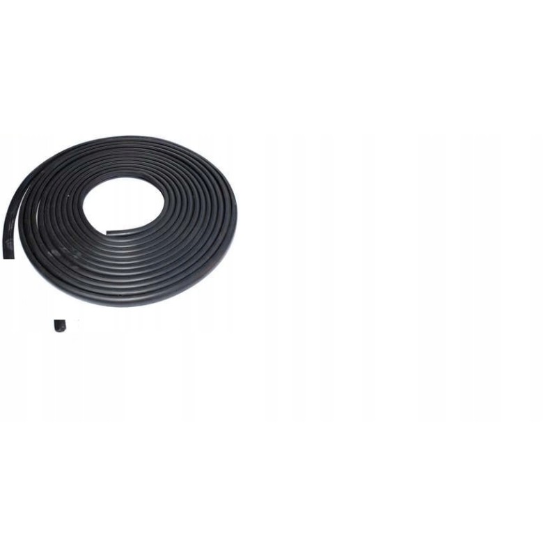 Seal rubber profile for glass, 1m mtz