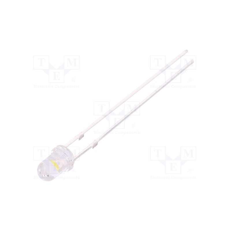 1 pcs x OPTOSUPPLY - OSG8DL3131A - LED, 3mm, yellow (fluorescent yellow-green), 7000÷8400mcd, 30°