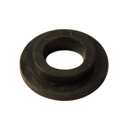 Pneumatic brake connector valve seal