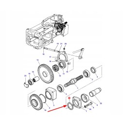 4300003m1 PTO spacer 0 40mm