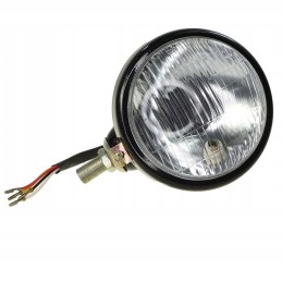 Front left headlight, metal, C 360, without approval